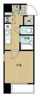 プレール・ドゥーク東京ベイ【6階】の間取り