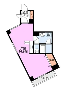 蓮潟 吉沢商会ビル【3階】の間取り