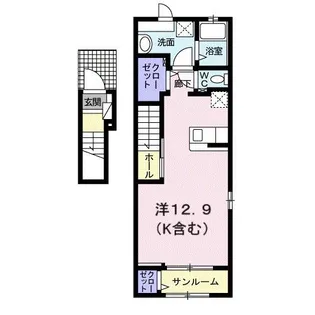 プレジャー 21【2階】の間取り