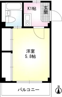 フローリッシュ南葛西【1階】の間取り