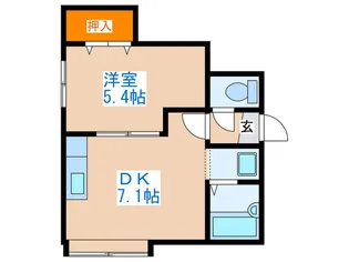 セブ西町【2階】の間取り