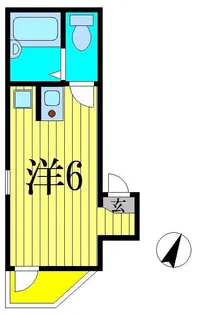 シエスタ堀切【2階】の間取り