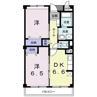 ポポラーレ【3階】の間取り