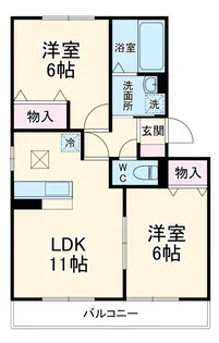 ル・シエル【1階】の間取り