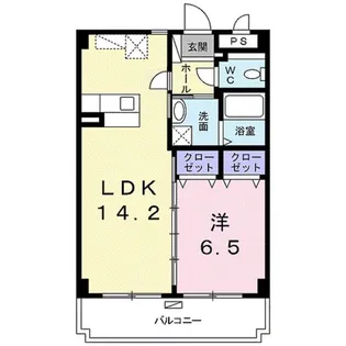 ラ テール【3階】の間取り