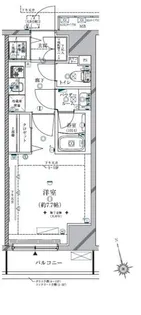 クレイシア三軒茶屋【3階】の間取り