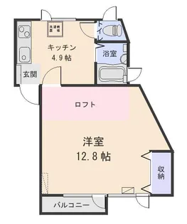 YS・城下【1階】の間取り