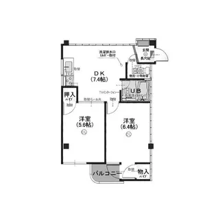 NOOK M-7【2階】の間取り