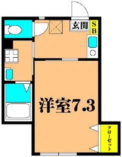 PROGRESS【1階】の間取り