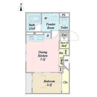 クリオ ラモード吉祥寺【4階】の間取り