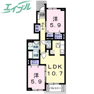 Sun LumeII【1階】の間取り