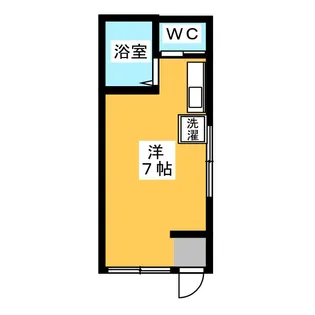 ヴィラ長崎【1階】の間取り