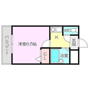 ベルエトワールK【3階】の間取り