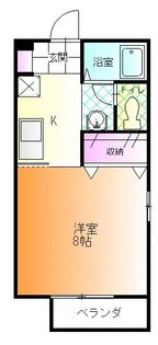 メゾンヴァンベール【2階】の間取り