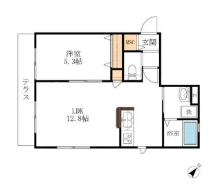 maison miki【1階】の間取り