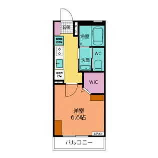 クォーク【2階】の間取り