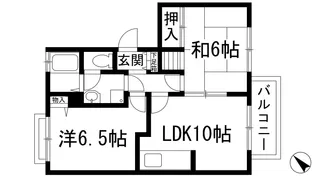 マインド倉橋【2階】の間取り