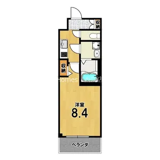 CRESTTAPP京都太秦天神川dexI【5階】の間取り