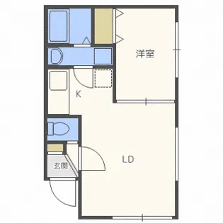 ブランスターレN26【1階】の間取り