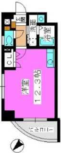 スーペリアニューハイム薬院【4階】の間取り