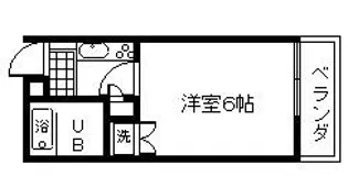 サンパレス21久米田【4階】の間取り