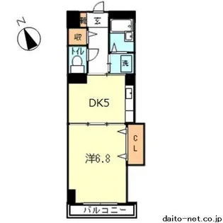 Kourt K1【12階】の間取り