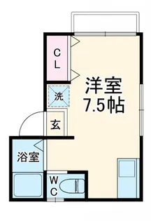 ボヌール浦安【2階】の間取り