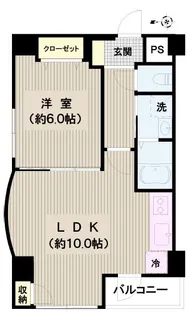 メゾンベリテ【4階】の間取り