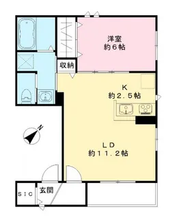 Domir Ebara【3階】の間取り