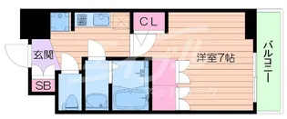 アルティザ淡路駅東【12階】の間取り