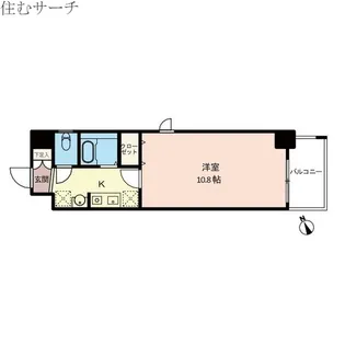 LaSante鵜の森【1階】の間取り