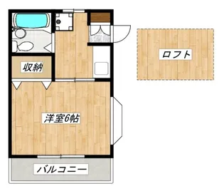 サンシャインI【2階】の間取り