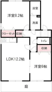 リヴェール岐南【1階】の間取り