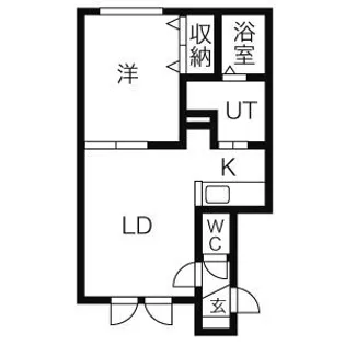 Gnome (ノーム)【1階】の間取り