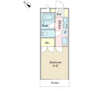 エステート千間台1番館【1階】の間取り