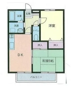 グランドゥール【1階】の間取り