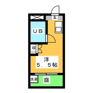 メゾンドパルクI【1階】の間取り