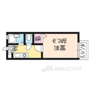 グランシード南浜【1階】の間取り