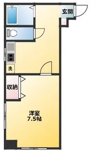 メゾン・ド・四谷(メゾンド四谷)【3階】の間取り
