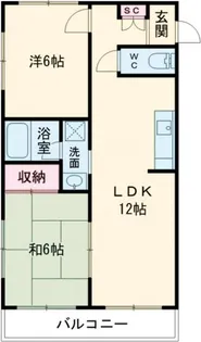グレース浦安【1階】の間取り