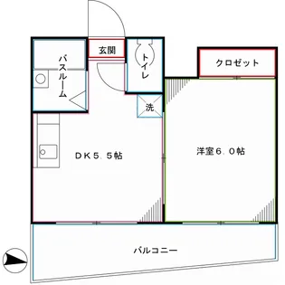 ビア・ローザ【2階】の間取り