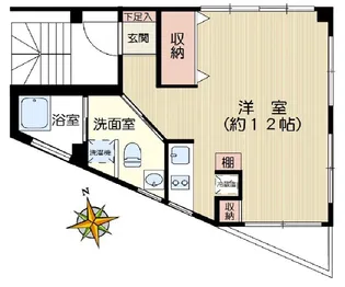 小石川ベース【3階】の間取り