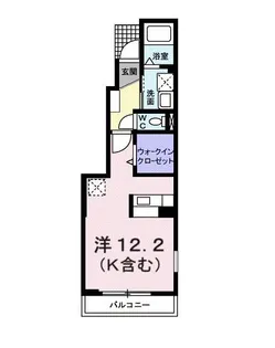 ベル シエル【1階】の間取り