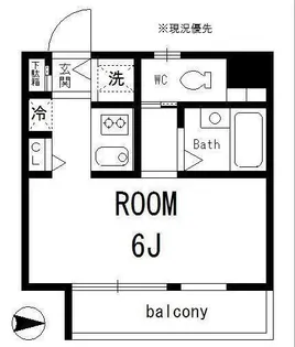 プライムコート【4階】の間取り