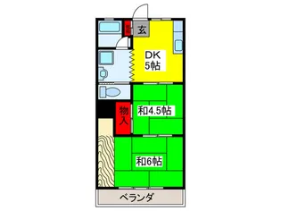 佐久間マンション【3階】の間取り