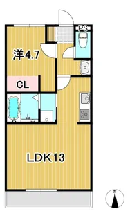 CASA WIN【2階】の間取り