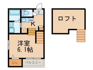 ハーモニーテラス水谷【2階】の間取り