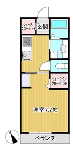 コトーフレール【3階】の間取り