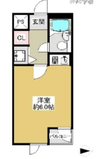 ライオンズマンション早稲田第3【3階】の間取り