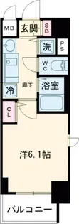 プレサンス神戸西スパークリング【9階】の間取り